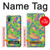 S3273 Flower Line Art Pattern Hülle Schutzhülle Taschen für Samsung Galaxy A04, Galaxy A02, M02