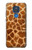 S0422 Giraffe Skin Hülle Schutzhülle Taschen für Motorola Moto G Play (2021)