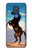 S0934 Wild Black Horse Hülle Schutzhülle Taschen für Motorola Moto G Play (2021)