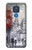 S1295 Eiffel Painting of Paris Hülle Schutzhülle Taschen für Motorola Moto G Play (2021)