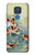S1654 Koi Carp Fish Art Painting Hülle Schutzhülle Taschen für Motorola Moto G Play (2021)