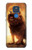 S1957 Lion Aslan Hülle Schutzhülle Taschen für Motorola Moto G Play (2021)
