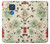 S2179 Flower Floral Vintage Art Pattern Hülle Schutzhülle Taschen für Motorola Moto G Play (2021)