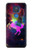 S2486 Rainbow Unicorn Nebula Space Hülle Schutzhülle Taschen für Motorola Moto G Play (2021)