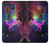 S2486 Rainbow Unicorn Nebula Space Hülle Schutzhülle Taschen für Motorola Moto G Play (2021)