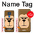 S2721 Cute Grumpy Monkey Cartoon Hülle Schutzhülle Taschen für Motorola Moto G Play (2021)