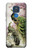 S2773 Peacock Chinese Brush Painting Hülle Schutzhülle Taschen für Motorola Moto G Play (2021)