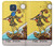 S2810 Tarot Card The Fool Hülle Schutzhülle Taschen für Motorola Moto G Play (2021)