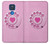 S2847 Pink Retro Rotary Phone Hülle Schutzhülle Taschen für Motorola Moto G Play (2021)