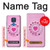 S2847 Pink Retro Rotary Phone Hülle Schutzhülle Taschen für Motorola Moto G Play (2021)