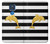 S2882 Black and White Striped Gold Dolphin Hülle Schutzhülle Taschen für Motorola Moto G Play (2021)