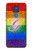 S2899 Rainbow LGBT Gay Pride Flag Hülle Schutzhülle Taschen für Motorola Moto G Play (2021)
