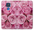 S2943 Pink Rose Hülle Schutzhülle Taschen für Motorola Moto G Play (2021)