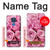 S2943 Pink Rose Hülle Schutzhülle Taschen für Motorola Moto G Play (2021)