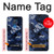 S2959 Navy Blue Camo Camouflage Hülle Schutzhülle Taschen für Motorola Moto G Play (2021)
