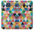 S3049 Triangles Vibrant Colors Hülle Schutzhülle Taschen für Motorola Moto G Play (2021)