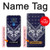 S3357 Navy Blue Bandana Pattern Hülle Schutzhülle Taschen für Motorola Moto G Play (2021)