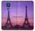 S3447 Eiffel Paris Sunset Hülle Schutzhülle Taschen für Motorola Moto G Play (2021)