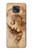 S1045 Leonardo da Vinci Woman's Head Hülle Schutzhülle Taschen für Motorola Moto G Power (2021)