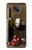 S1316 Grapes Bottle and Glass of Red Wine Hülle Schutzhülle Taschen für Motorola Moto G Power (2021)