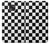 S1611 Black and White Check Chess Board Hülle Schutzhülle Taschen für Motorola Moto G Power (2021)