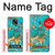 S2906 Aqua Turquoise Stone Hülle Schutzhülle Taschen für Motorola Moto G Power (2021)