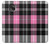S3091 Pink Plaid Pattern Hülle Schutzhülle Taschen für Motorola Moto G Power (2021)