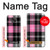 S3091 Pink Plaid Pattern Hülle Schutzhülle Taschen für Motorola Moto G Power (2021)