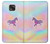 S3203 Rainbow Unicorn Hülle Schutzhülle Taschen für Motorola Moto G Power (2021)