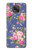 S3265 Vintage Flower Pattern Hülle Schutzhülle Taschen für Motorola Moto G Power (2021)