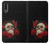 S3753 Dark Gothic Goth Skull Roses Hülle Schutzhülle Taschen für Sony Xperia L5