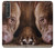 S0519 PitBull Face Hülle Schutzhülle Taschen für Sony Xperia 1 III