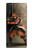 S0796 Japan Red Samurai Hülle Schutzhülle Taschen für Sony Xperia 1 III