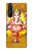 S0896 Lord Ganesh Hindu God Hülle Schutzhülle Taschen für Sony Xperia 1 III