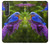 S1565 Bluebird of Happiness Blue Bird Hülle Schutzhülle Taschen für Sony Xperia 1 III