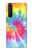 S1697 Tie Dye Colorful Graphic Printed Hülle Schutzhülle Taschen für Sony Xperia 1 III