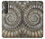 S1788 Ammonite Fossil Hülle Schutzhülle Taschen für Sony Xperia 1 III