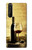 S2042 A Grape Vineyard Grapes Bottle Red Wine Hülle Schutzhülle Taschen für Sony Xperia 1 III