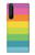 S2363 Rainbow Pattern Hülle Schutzhülle Taschen für Sony Xperia 1 III
