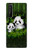 S2441 Panda Family Bamboo Forest Hülle Schutzhülle Taschen für Sony Xperia 1 III