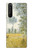 S2682 Claude Monet Fields In Spring Hülle Schutzhülle Taschen für Sony Xperia 1 III