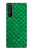 S2704 Green Fish Scale Pattern Graphic Hülle Schutzhülle Taschen für Sony Xperia 1 III