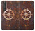 S2766 Ship Wheel Rusty Texture Hülle Schutzhülle Taschen für Sony Xperia 1 III