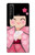S3042 Japan Girl Hina Doll Kimono Sakura Hülle Schutzhülle Taschen für Sony Xperia 1 III