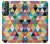 S3049 Triangles Vibrant Colors Hülle Schutzhülle Taschen für Sony Xperia 1 III