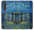 S3336 Van Gogh Starry Night Over the Rhone Hülle Schutzhülle Taschen für Sony Xperia 1 III