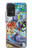 S0588 Wall Graffiti Hülle Schutzhülle Taschen für Samsung Galaxy A52, Galaxy A52 5G