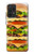 S0790 Hamburger Hülle Schutzhülle Taschen für Samsung Galaxy A52, Galaxy A52 5G