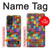 S0816 Puzzle Hülle Schutzhülle Taschen für Samsung Galaxy A52, Galaxy A52 5G