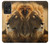 S1046 Lion King of Forest Hülle Schutzhülle Taschen für Samsung Galaxy A52, Galaxy A52 5G